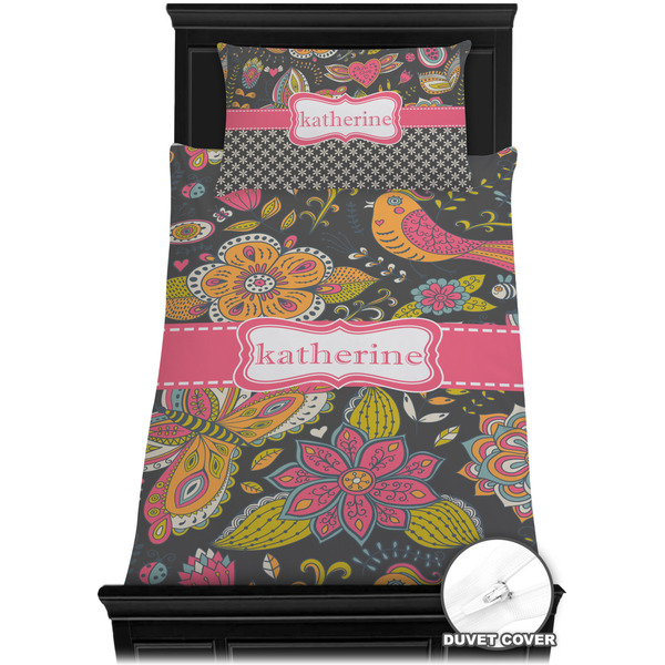 Birds & Butterflies Bedding Set (TwinXL) - Duvet