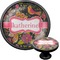 Birds & Butterflies Cabinet Knob (Black) (Personalized)