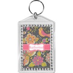 Birds & Butterflies Bling Keychain (Personalized)