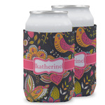 Birds & Butterflies Can Cooler (12 oz) w/ Name or Text