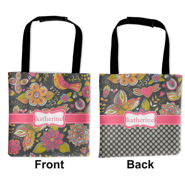 Birds & Butterflies Car Bag - Apvl