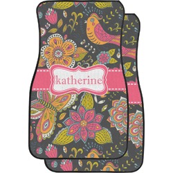 Birds & Butterflies Car Floor Mats (Personalized)