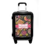 Birds & Butterflies Carry On Hard Shell Suitcase (Personalized)