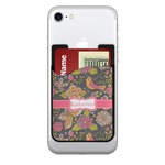 Birds & Butterflies 2-in-1 Cell Phone Credit Card Holder & Screen Cleaner (Personalized)