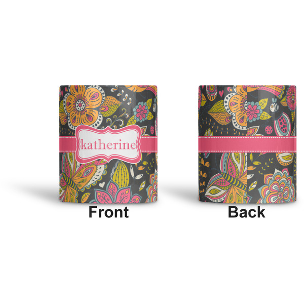 Birds & Butterflies Ceramic Pen Holder - Apvl