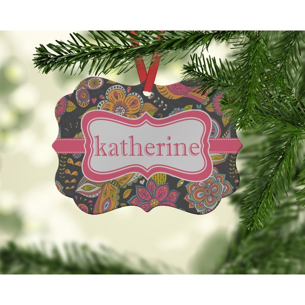 Birds & Butterflies Christmas Ornament (On Tree)