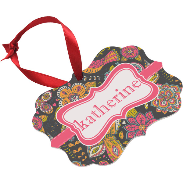 Birds & Butterflies Christmas Ornament