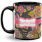 Birds & Butterflies 11 Oz Coffee Mug - Black (Personalized)