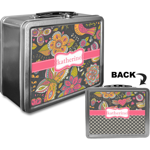Birds & Butterflies Custom Lunch Box / Tin Approval
