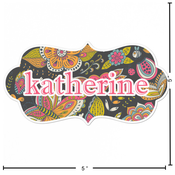 Birds & Butterflies Custom Shape Iron On Patches - L - APPROVAL