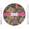 Birds & Butterflies 10" Glass Lunch / Dinner Plates - Single or Set (Personalized)