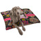 Birds & Butterflies Dog Bed - Large LIFESTYLE