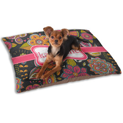 Birds & Butterflies Dog Bed - Small w/ Name or Text