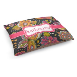Birds & Butterflies Dog Bed - Medium w/ Name or Text