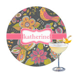 Birds & Butterflies Printed Drink Topper (Personalized)