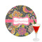 Birds & Butterflies Printed Drink Topper -  2.5" (Personalized)