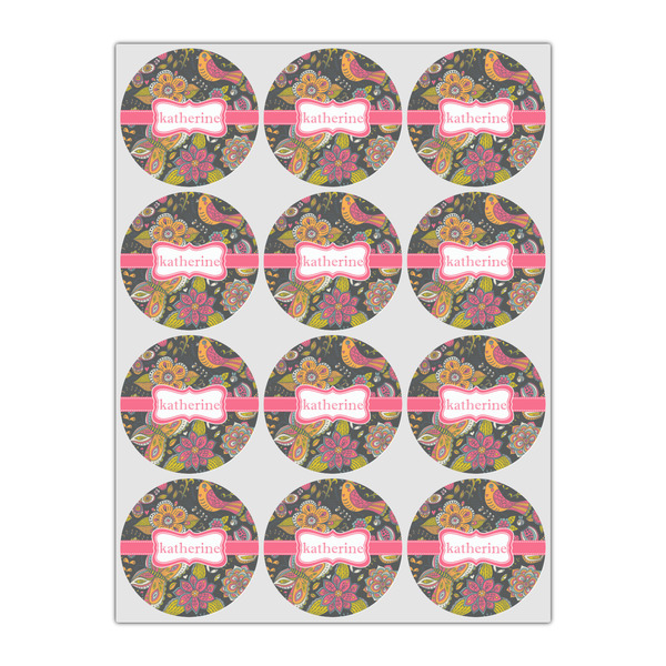 Birds & Butterflies Drink Topper - Small - Set of 12