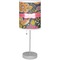 Birds & Butterflies Lamp with Drum Shade (Personalized)