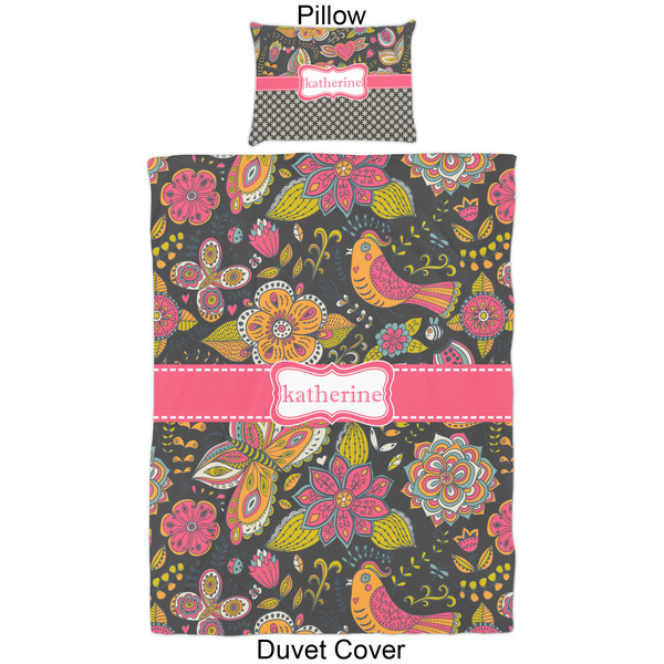 Birds & Butterflies Duvet Cover Set - Twin - Approval