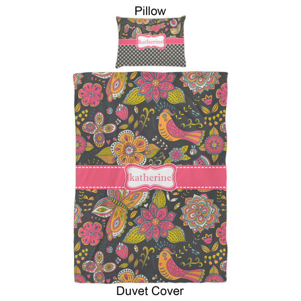 Birds & Butterflies Duvet Cover Set - Twin XL - Approval