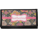 Birds & Butterflies Canvas Checkbook Cover (Personalized)