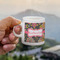 Birds & Butterflies Single Shot Espresso Cup - Single (Personalized)