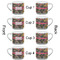 Birds & Butterflies Espresso Cup - 6oz (Double Shot Set of 4) APPROVAL
