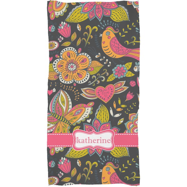 Birds & Butterflies Full Sized Bath Towel - Apvl