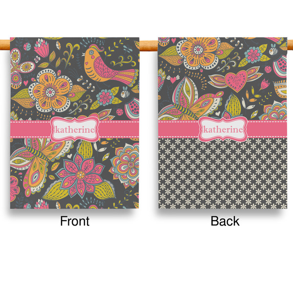 Birds & Butterflies Garden Flags - Large - Double Sided - APPROVAL