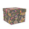 Birds & Butterflies Gift Boxes with Lid - Canvas Wrapped - Medium - Front/Main