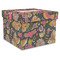 Birds & Butterflies Gift Box with Lid - Canvas Wrapped - XX-Large (Personalized)