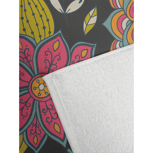 Birds & Butterflies Golf Towel - Detail