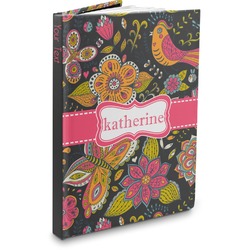 Birds & Butterflies Hardbound Journal - 5.75" x 8" (Personalized)