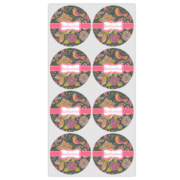 Birds & Butterflies Icing Circle - Medium - Set of 8
