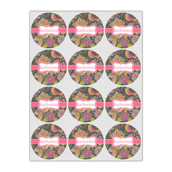 Birds & Butterflies Icing Circle - Small - Set of 12