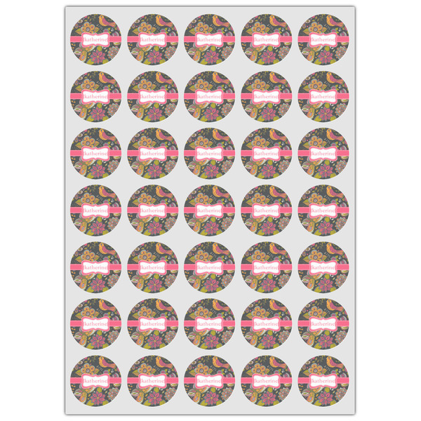 Birds & Butterflies Icing Circle - XSmall - Set of 35