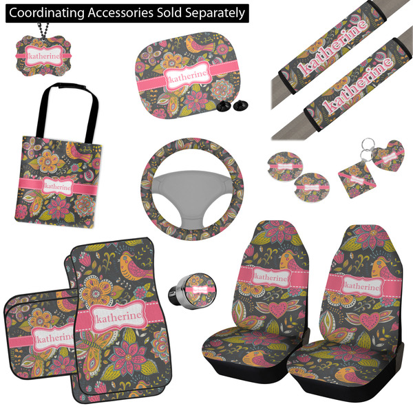 Birds & Butterflies Interior Car Accessories