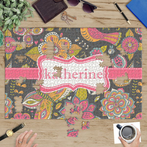 Birds & Butterflies Jigsaw Puzzle 1014 Piece - In Context