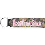 Birds & Butterflies Neoprene Keychain Fob (Personalized)