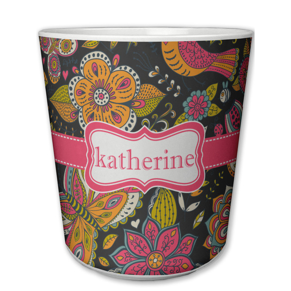 Custom Birds & Butterflies Plastic Tumbler 6oz (Personalized)