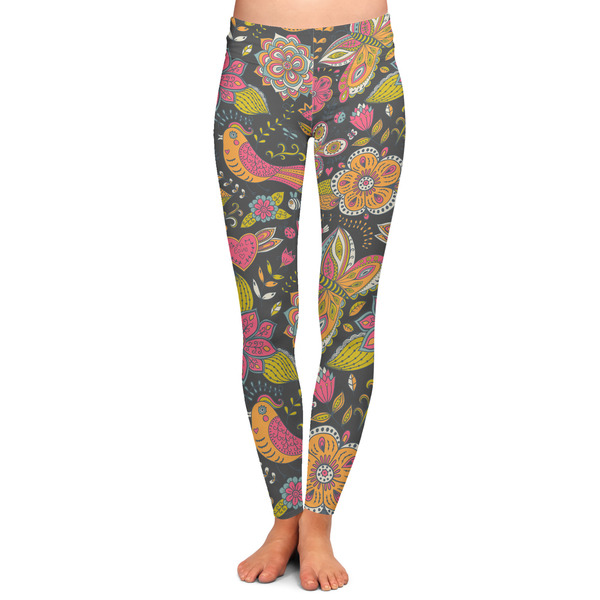 Custom Birds & Butterflies Ladies Leggings