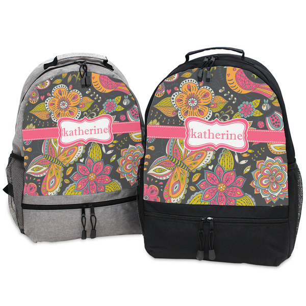 Birds & Butterflies Large Backpacks - Both