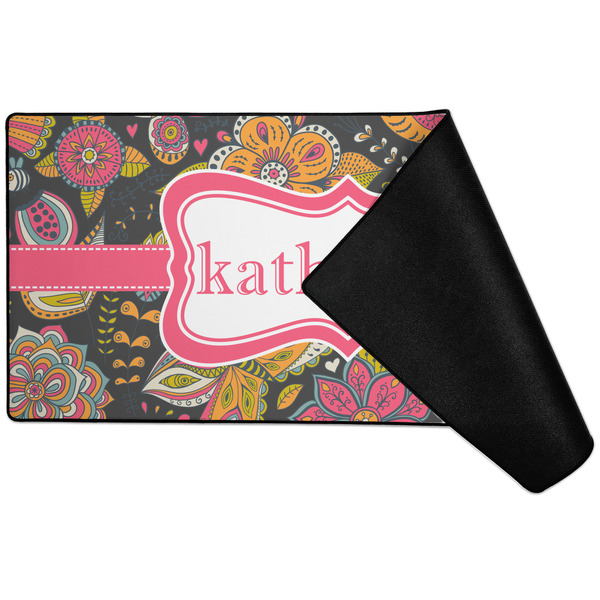 Birds & Butterflies Large Gaming Mats - FRONT W/ FOLD