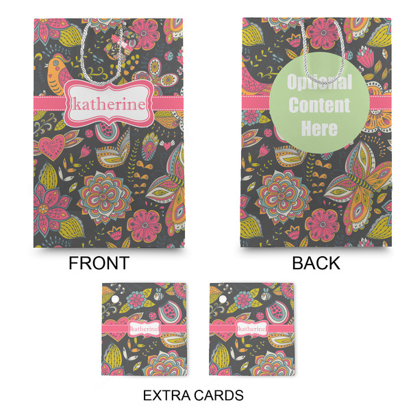 Birds & Butterflies Large Gift Bag - Approval