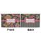 Birds & Butterflies Large Zipper Pouch Approval (Front and Back)
