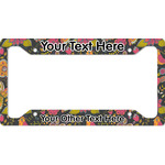 Birds & Butterflies License Plate Frame (Personalized)