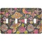 Birds & Butterflies Light Switch Cover (4 Toggle Plate)