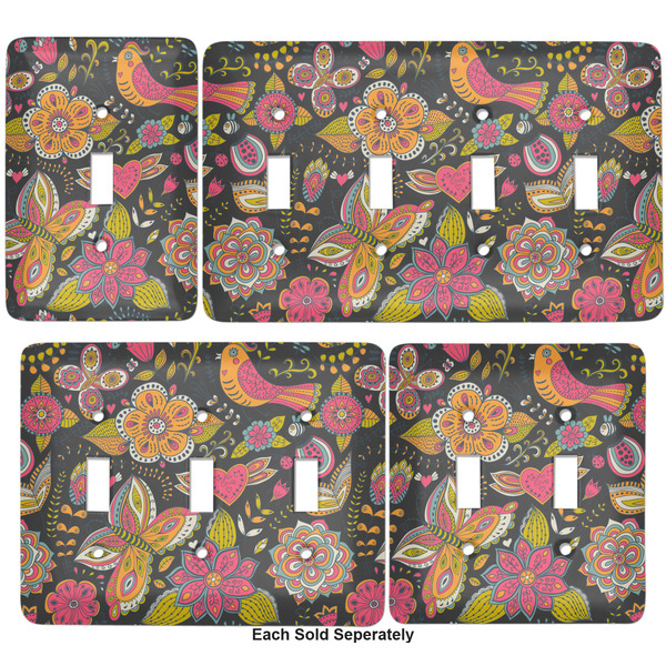 Birds & Butterflies Light Switch Covers all sizes