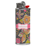Birds & Butterflies Case for BIC Lighters (Personalized)