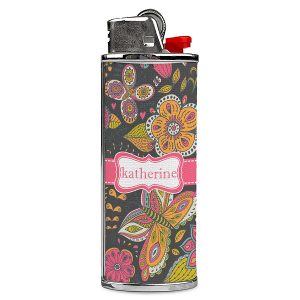 Custom Birds & Butterflies Case for BIC Lighters (Personalized)